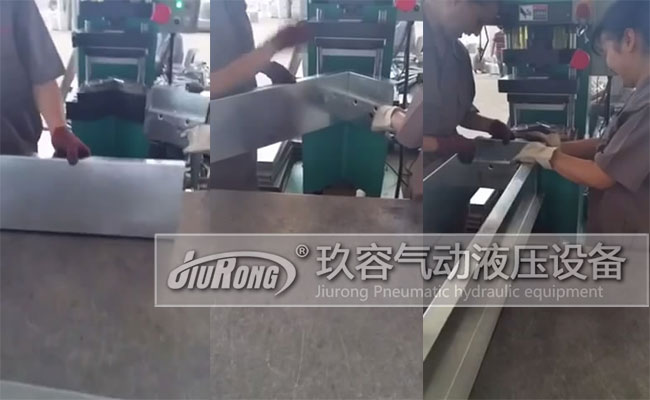 快速單列式氣液增壓缸在鈑金類加工鉚接設(shè)備中應用